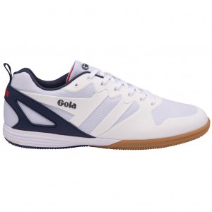 Gola Performance Echo TX Sneakers Fehér Sötétkék Piros Hungary | DAE-763051