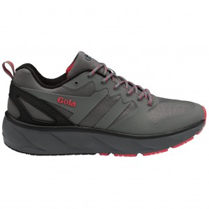 Gola Performance Thunder Sneakers Fekete Mélypiros Hungary | AVF-063458