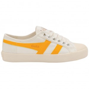 Gola Vegan Classics Coaster Shoes Fehér Hungary | IVD-659014