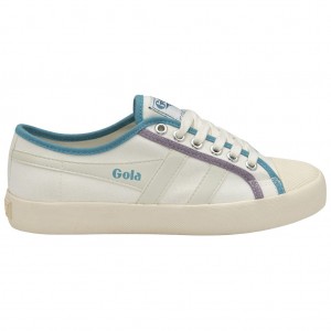 Gola Vegan Classics Coaster Smash Shoes Fehér Hungary | WOA-012847