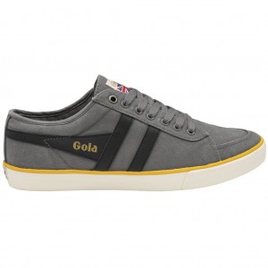 Gola Vegan Classics Comet Plimsoll Sneakers Fekete Hungary | ZJE-875362
