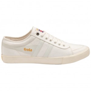 Gola Vegan Classics Comet Plimsoll Sneakers Fehér Fehér Hungary | DLX-650318