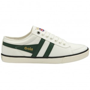 Gola Vegan Classics Comet Plimsoll Sneakers Fehér Fekete Hungary | QUH-503418