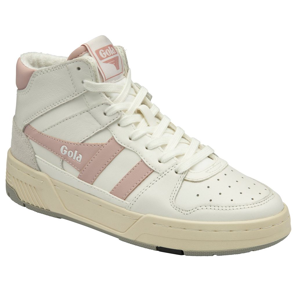 Gola Classics Allcourt High Sneakers Fehér Rózsaszín Hungary | VSK-162547