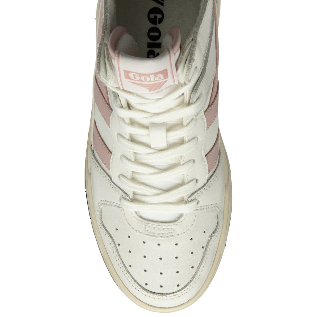 Gola Classics Allcourt High Sneakers Fehér Rózsaszín Hungary | VSK-162547