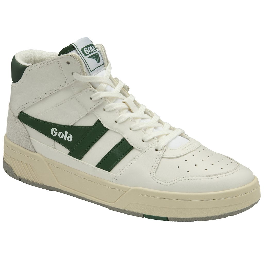 Gola Classics Allcourt High Sneakers Fehér Zöld Hungary | CHI-048531