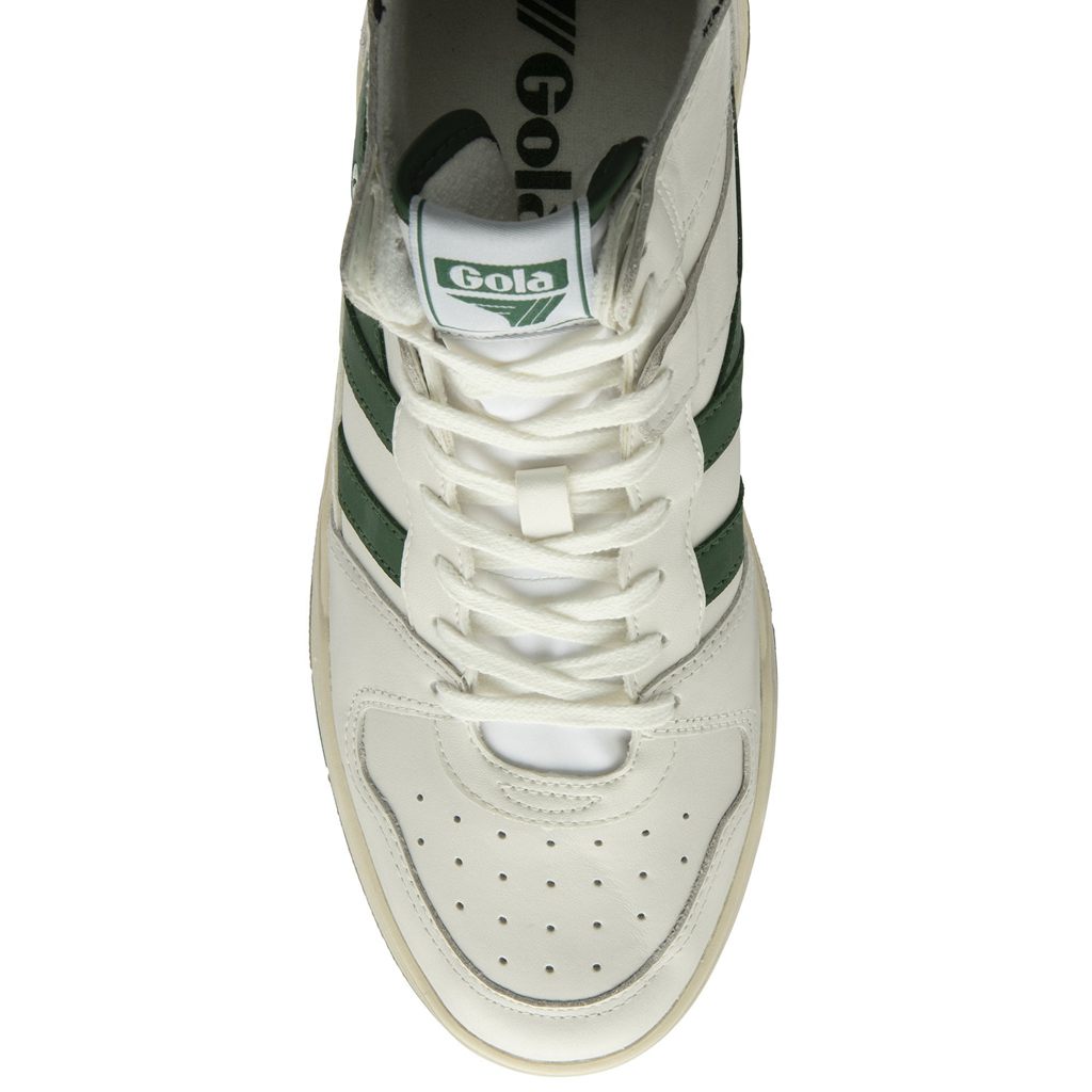 Gola Classics Allcourt High Sneakers Fehér Zöld Hungary | CHI-048531