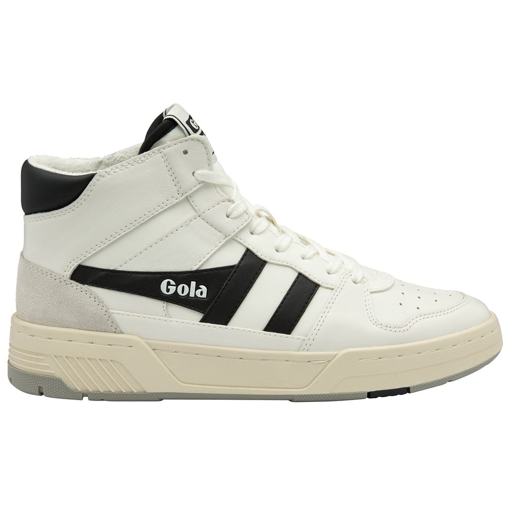 Gola Classics Allcourt High Sneakers Fehér Fekete Hungary | VDL-756810