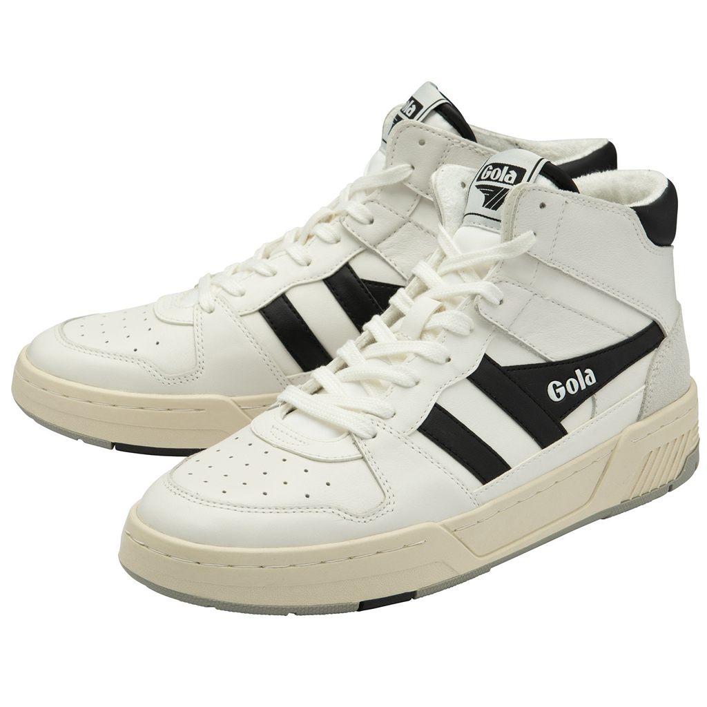 Gola Classics Allcourt High Sneakers Fehér Fekete Hungary | VDL-756810