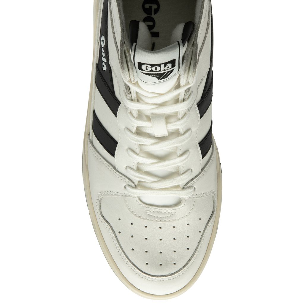Gola Classics Allcourt High Sneakers Fehér Fekete Hungary | VDL-756810