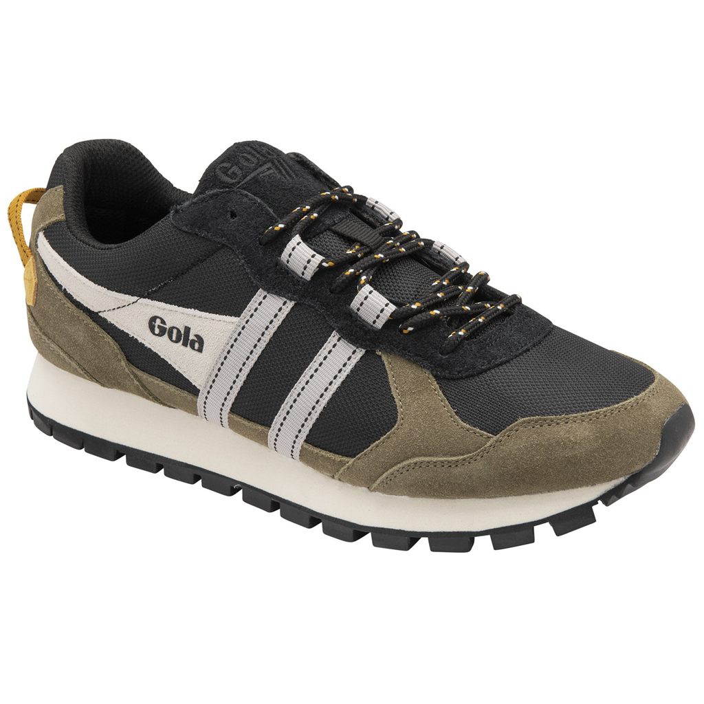 Gola Classics Altitude Sneakers Fekete Khaki Fehér Hungary | JUE-780469