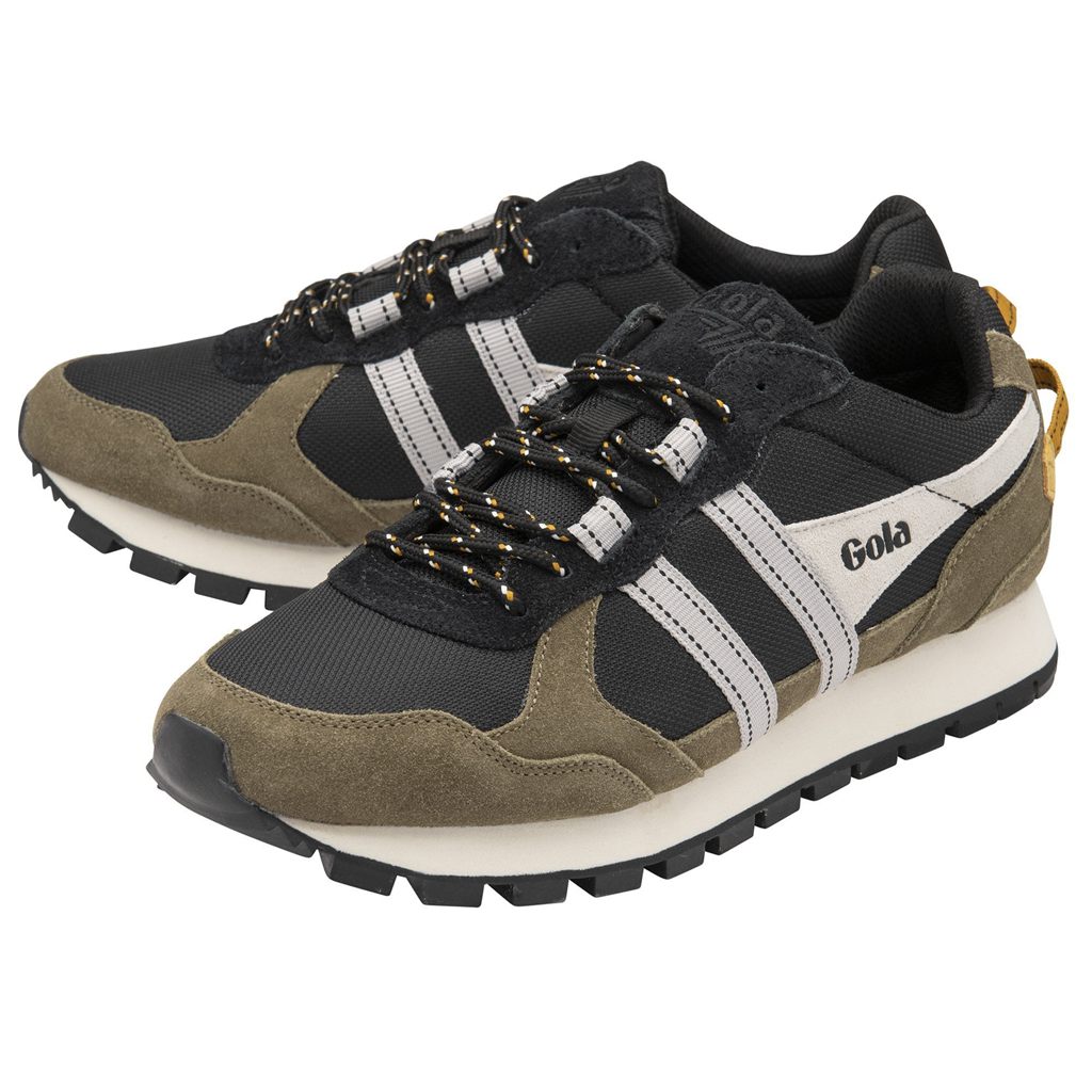 Gola Classics Altitude Sneakers Fekete Khaki Fehér Hungary | JUE-780469