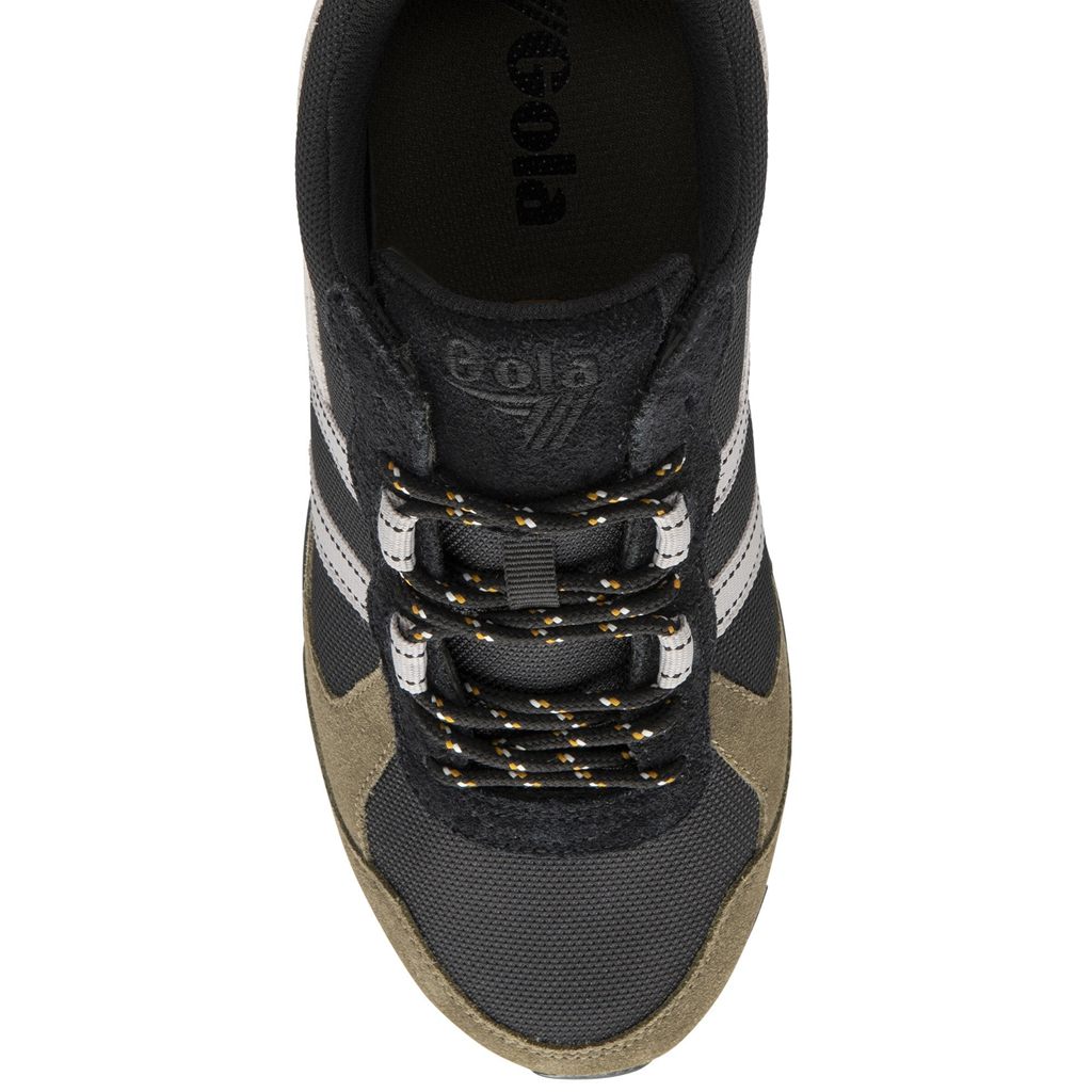 Gola Classics Altitude Sneakers Fekete Khaki Fehér Hungary | JUE-780469