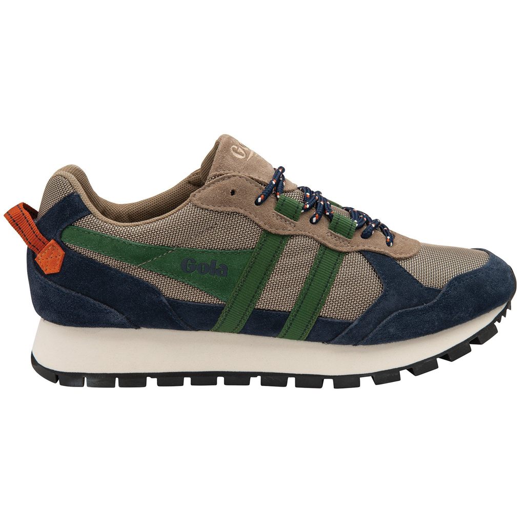 Gola Classics Altitude Sneakers Sötétkék Zöld Hungary | UKS-174938