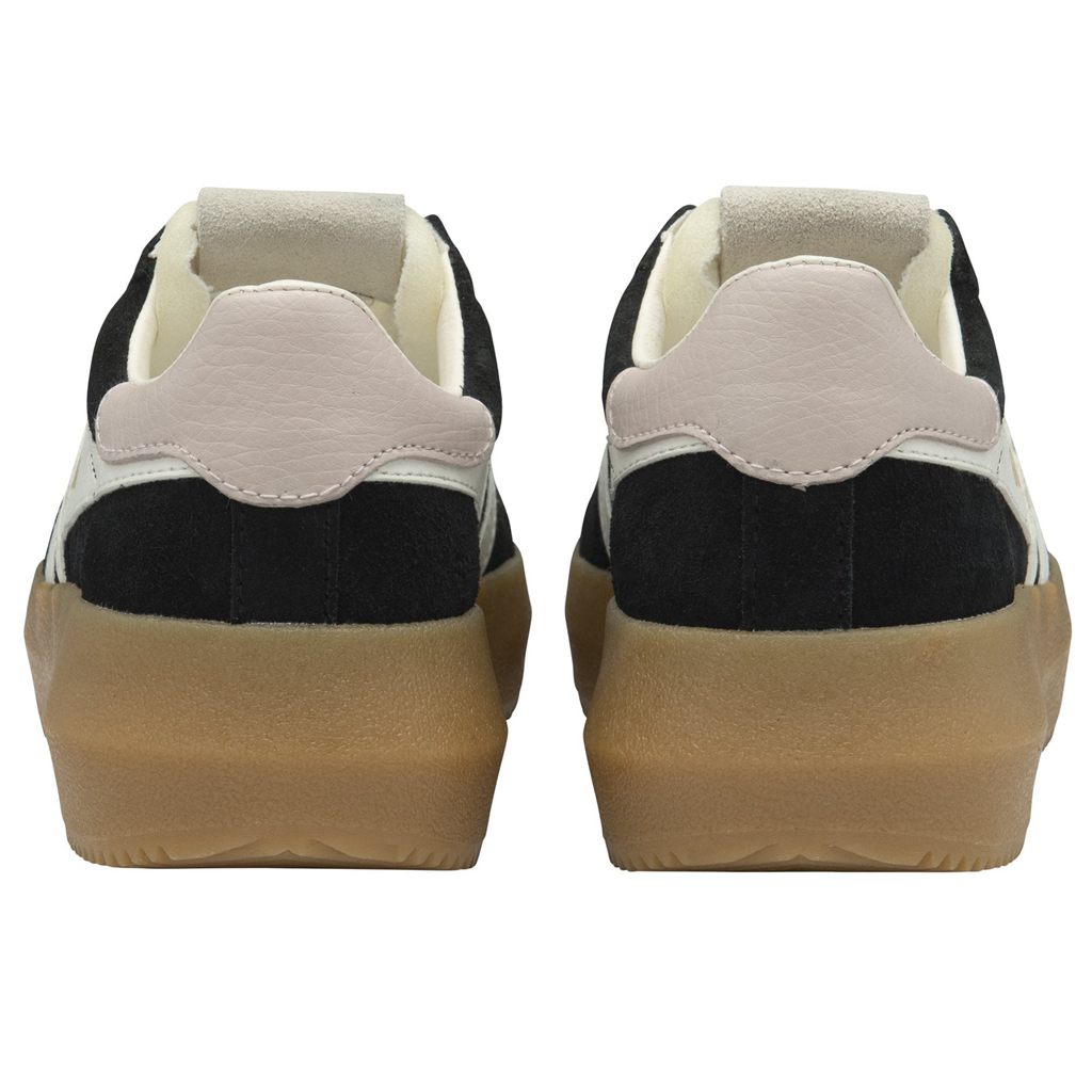 Gola Classics Athena Sneakers Fekete Fehér Rózsaszín Hungary | YUV-301297