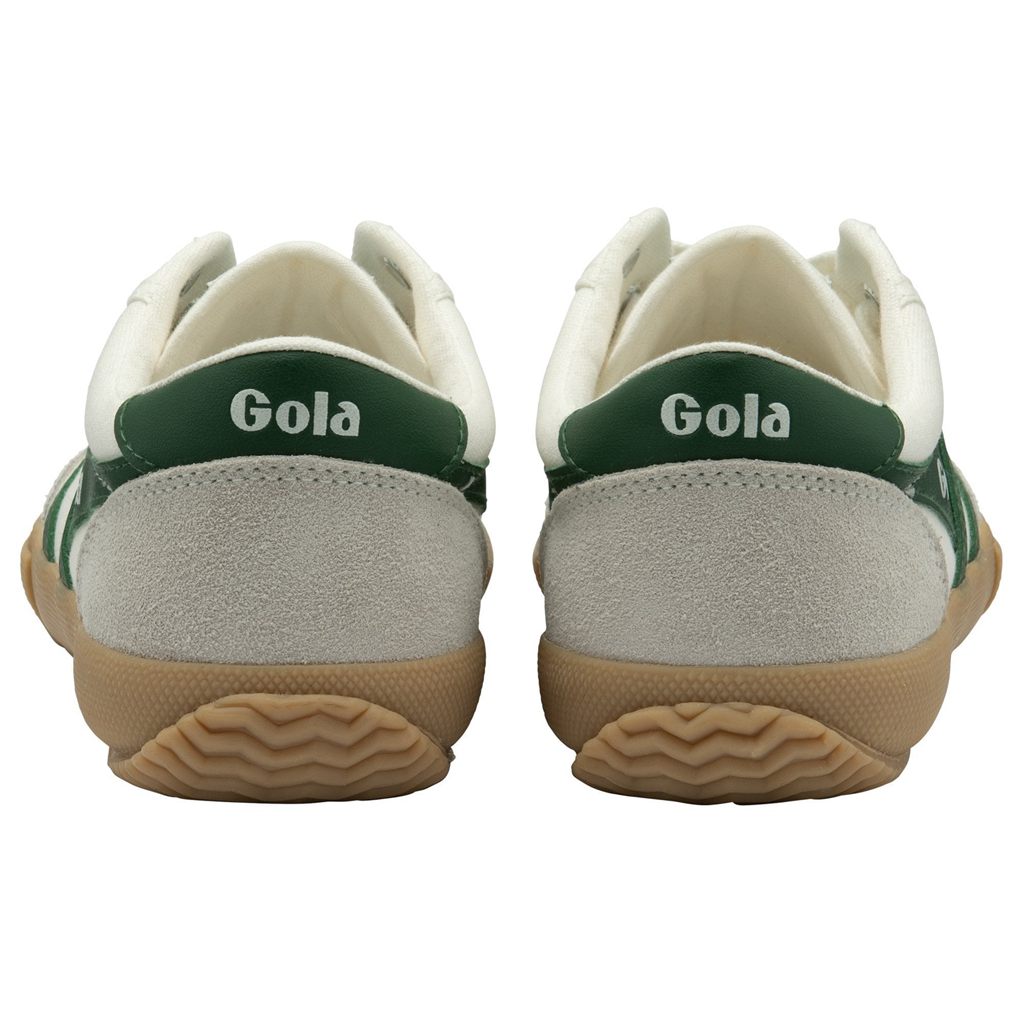 Gola Classics Badminton Plimsoll Sneakers Fehér Zöld Hungary | ZQX-239407
