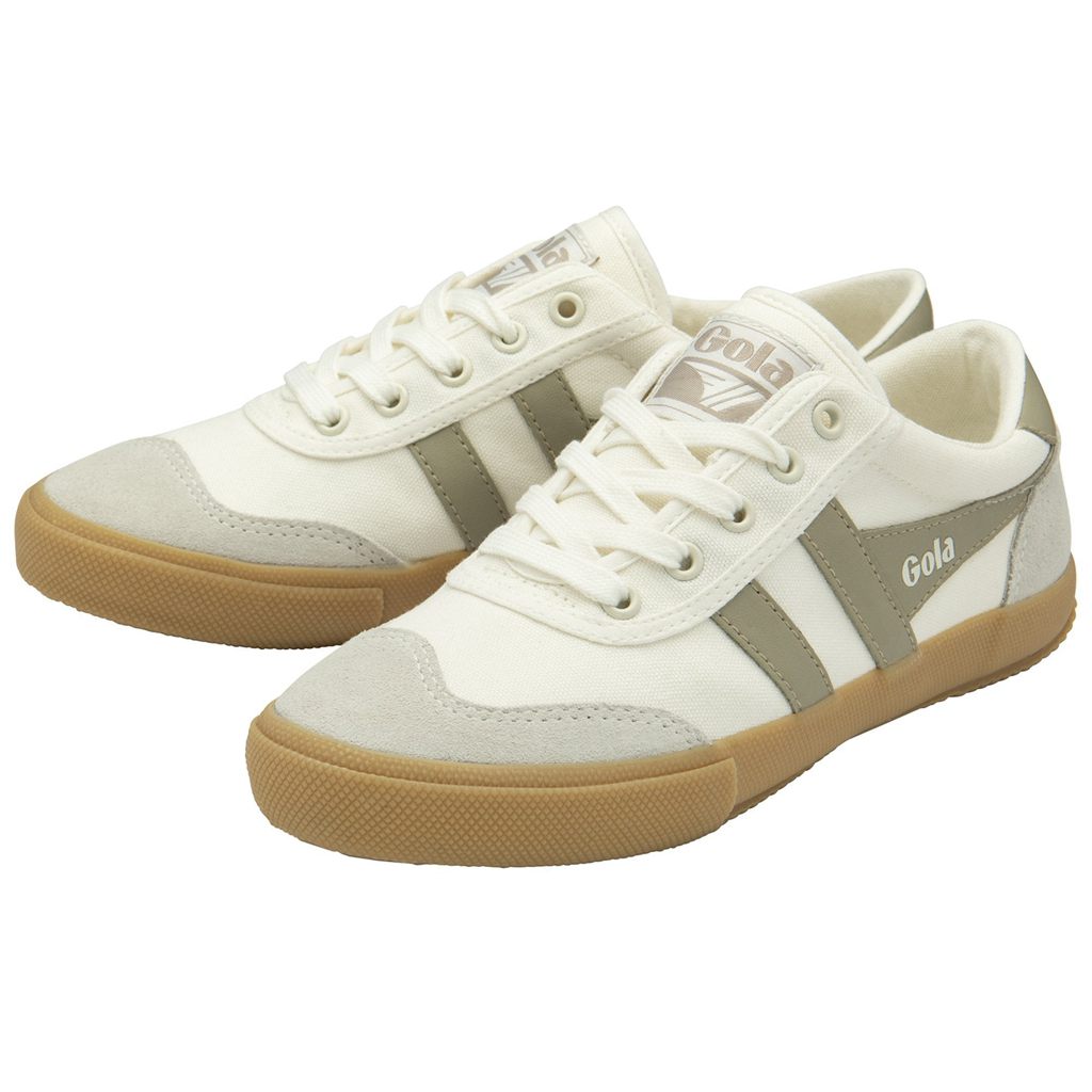 Gola Classics Badminton Plimsoll Sneakers Fehér Szürke Hungary | LBZ-803276