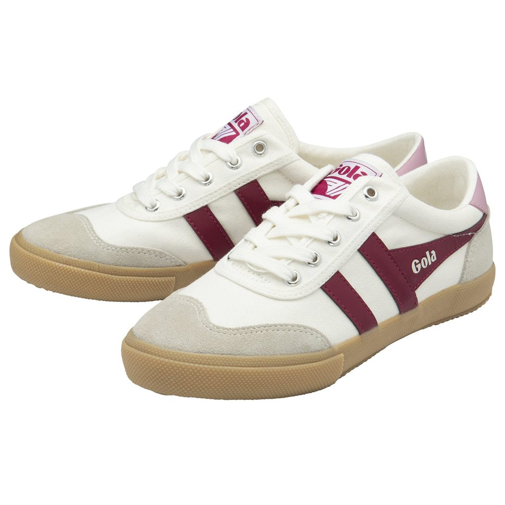 Gola Classics Badminton Plimsoll Sneakers Fehér Hungary | VIF-507438