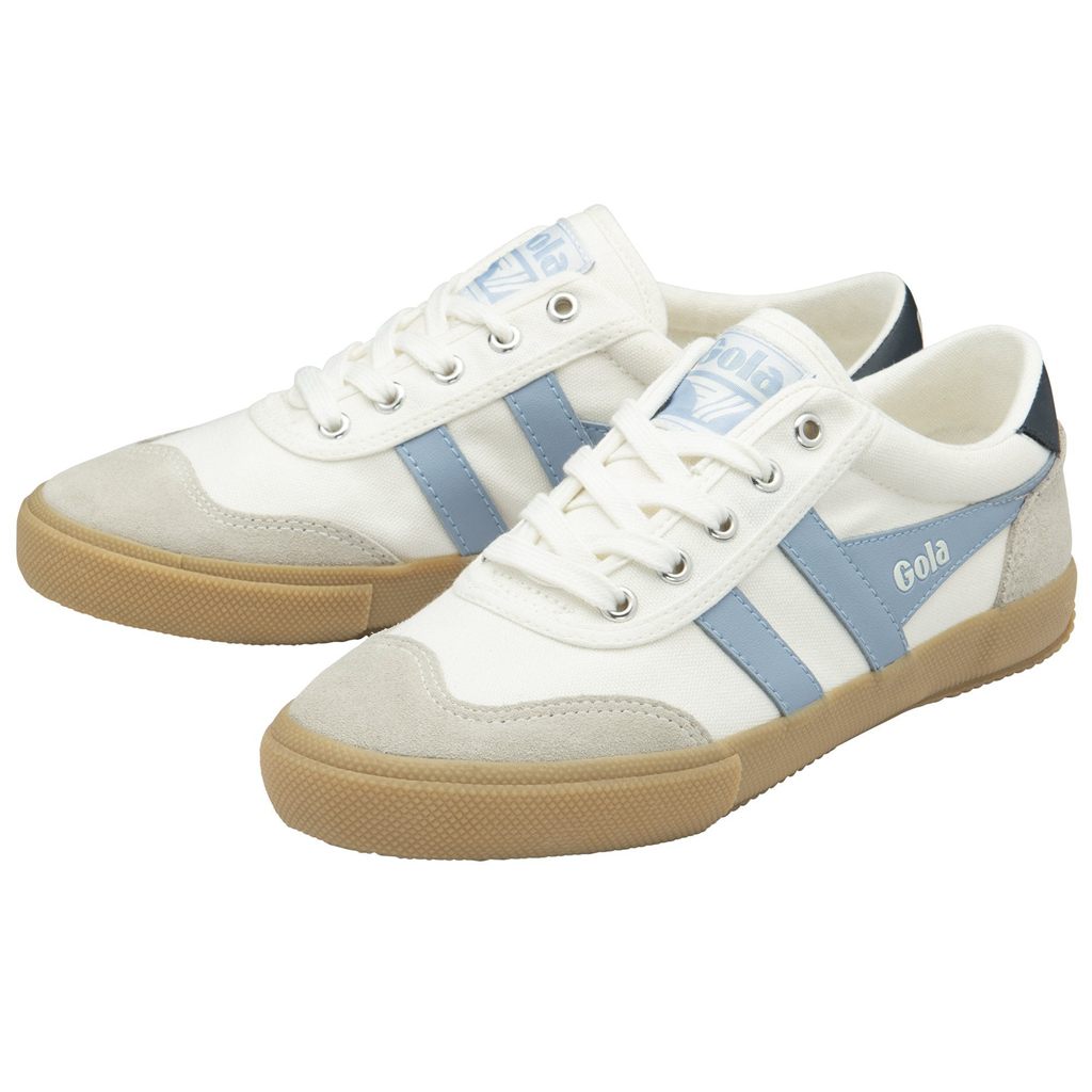 Gola Classics Badminton Plimsoll Sneakers Fehér Sötétkék Hungary | JEA-214975