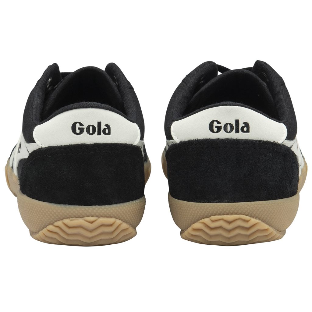 Gola Classics Badminton Plimsoll Sneakers Fekete Fehér Hungary | QXF-126805