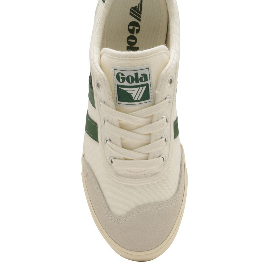 Gola Classics Badminton Plimsoll Sneakers Fehér Zöld Hungary | OJB-045638
