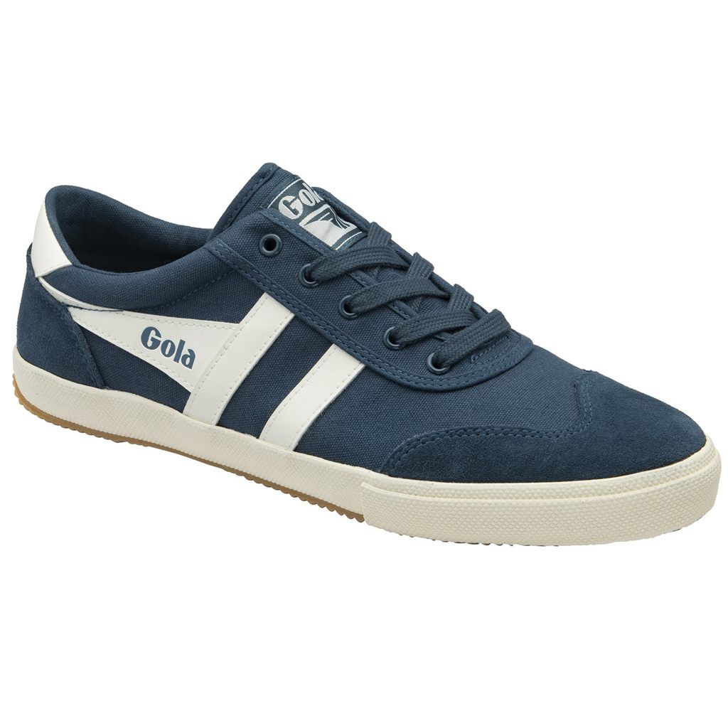 Gola Classics Badminton Plimsoll Sneakers Kék Fehér Hungary | EIJ-794180