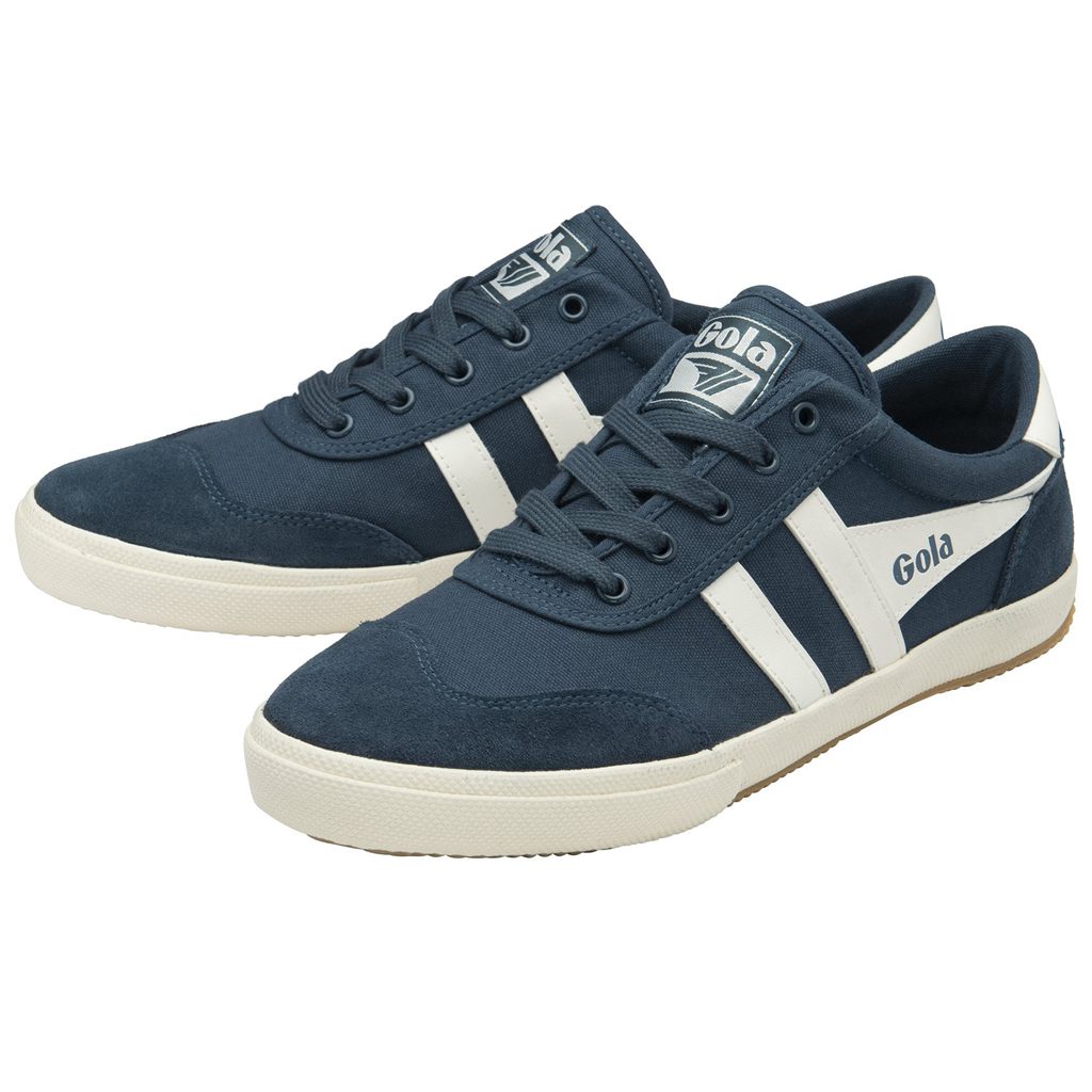 Gola Classics Badminton Plimsoll Sneakers Kék Fehér Hungary | EIJ-794180