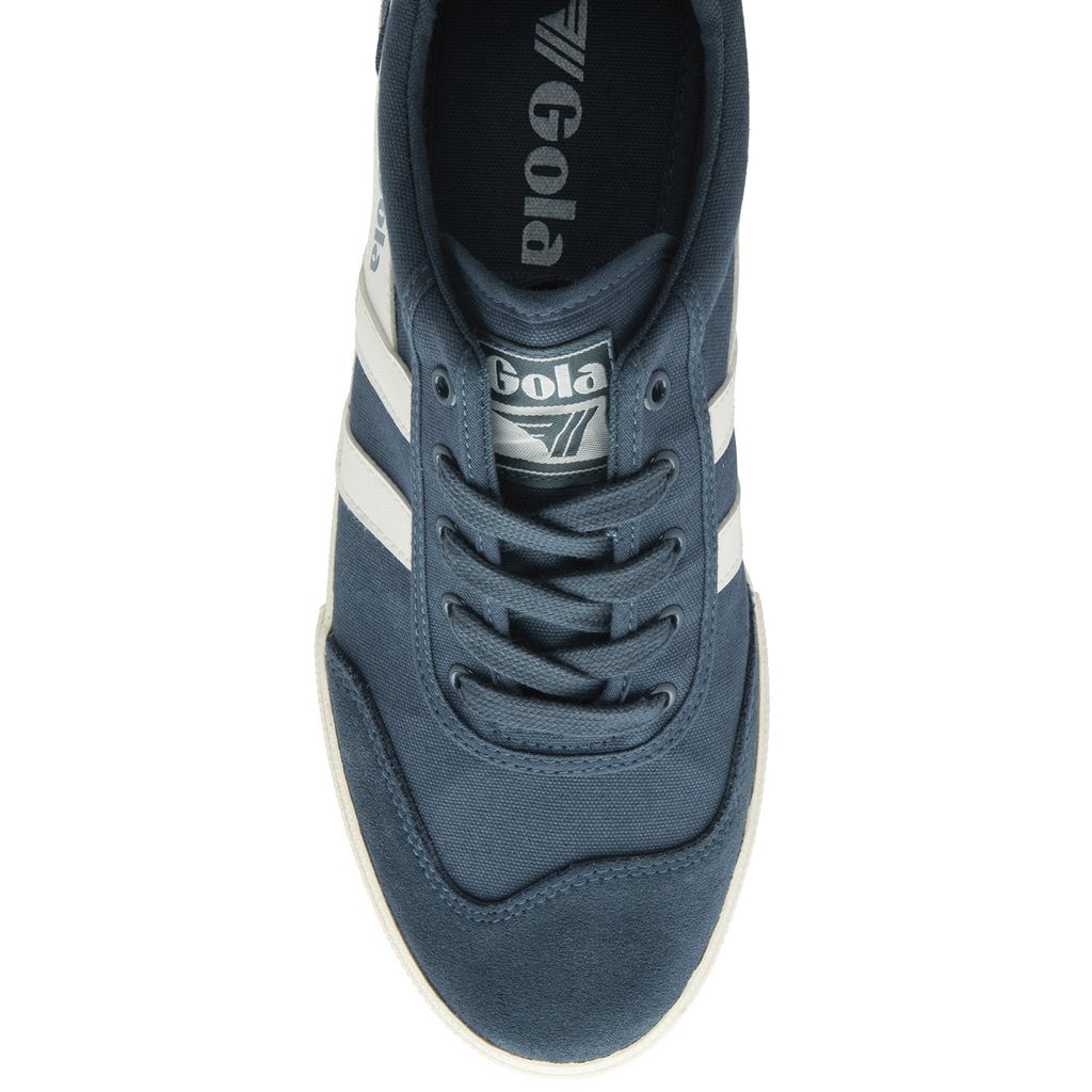 Gola Classics Badminton Plimsoll Sneakers Kék Fehér Hungary | EIJ-794180
