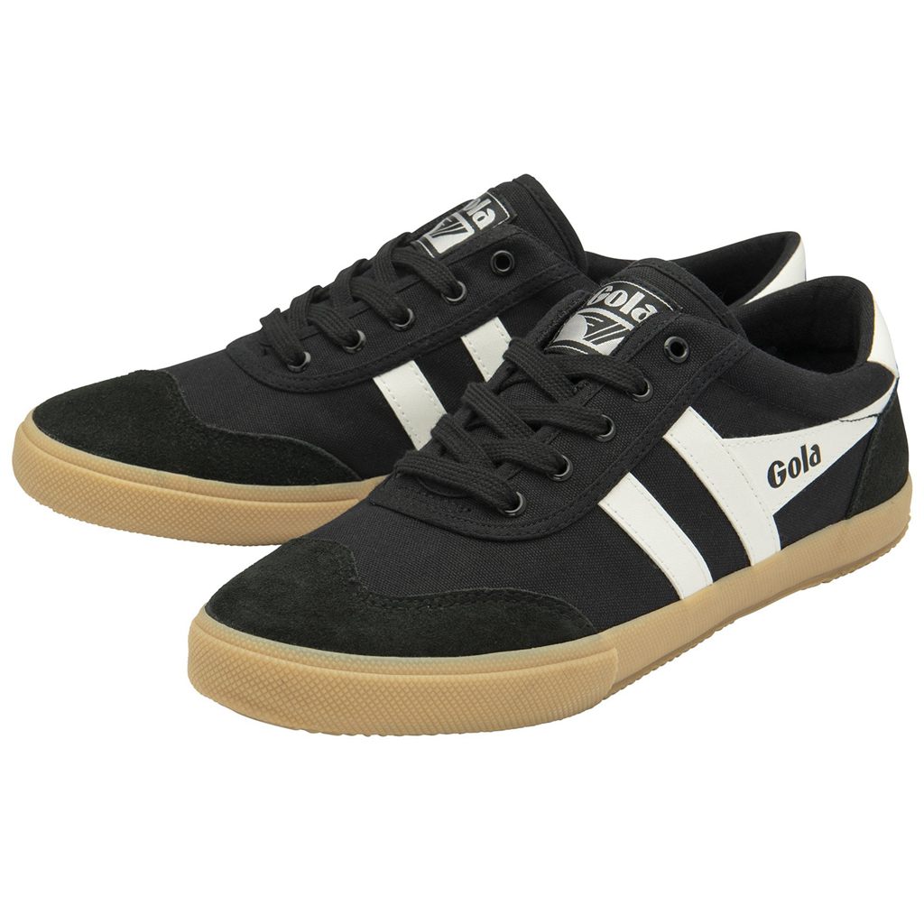 Gola Classics Badminton Plimsoll Sneakers Fekete Fehér Hungary | NKA-978156