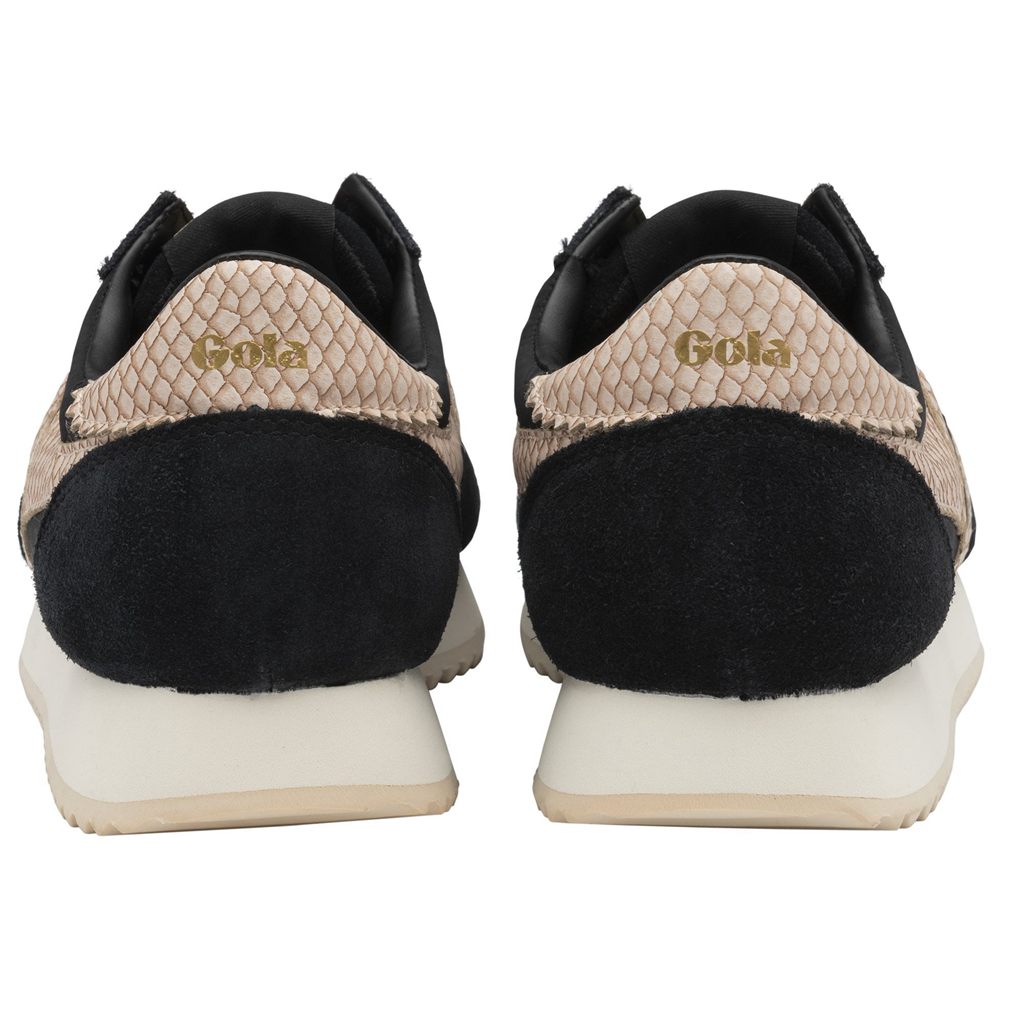 Gola Classics Boston '78 Snake Sneakers Fekete Rózsaszín Hungary | BLQ-829364
