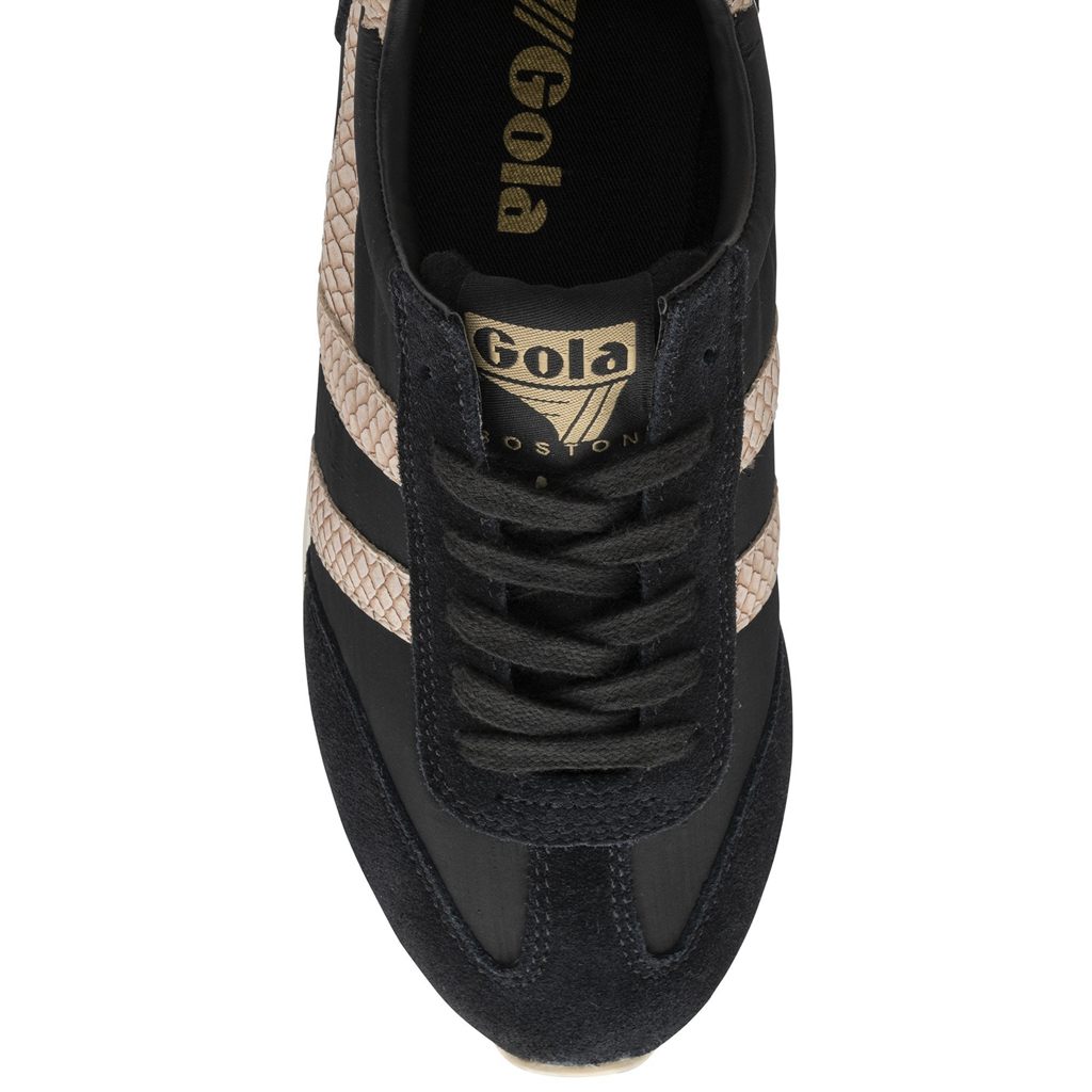 Gola Classics Boston '78 Snake Sneakers Fekete Rózsaszín Hungary | BLQ-829364