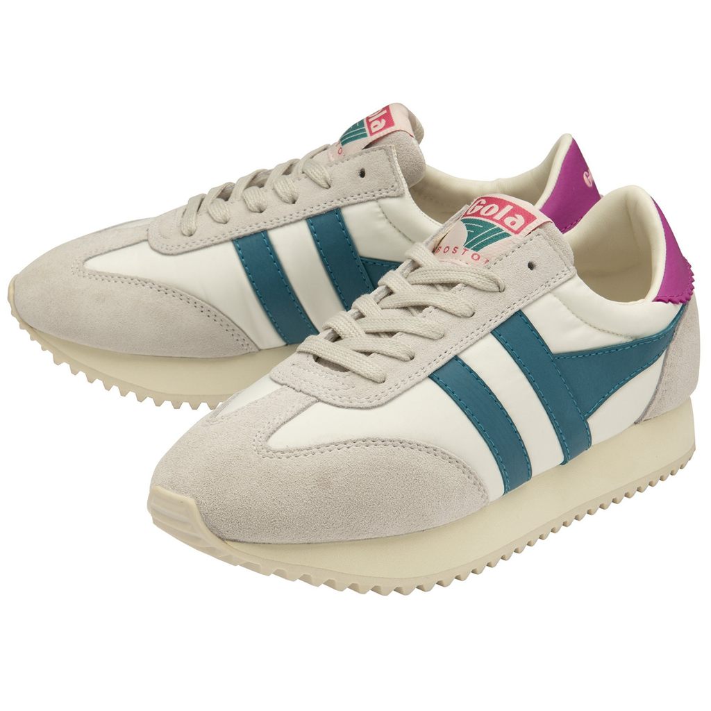Gola Classics Boston '78 Sneakers Fehér Fukszia Hungary | JIP-506194