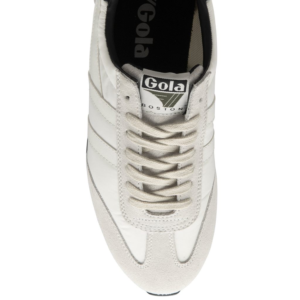 Gola Classics Boston '78 Sneakers Fehér Khaki Fekete Hungary | FAB-128094