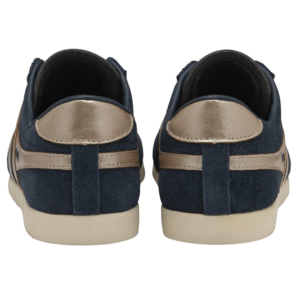 Gola Classics Bullet Flame Sneakers Sötétkék Rózsaszín Arany Hungary | CYZ-853740