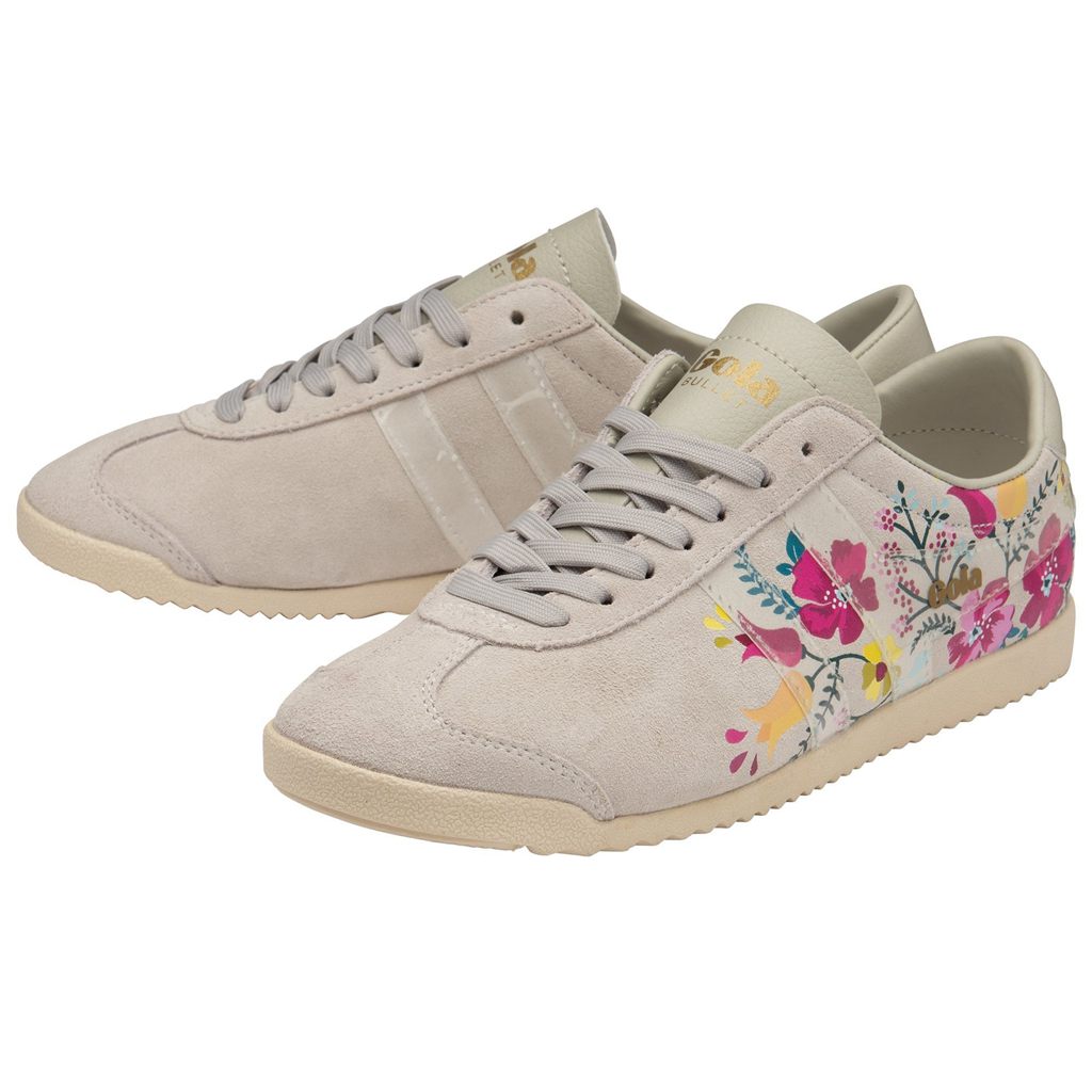 Gola Classics Bullet Floral Sneakers Fehér Hungary | JMQ-093468