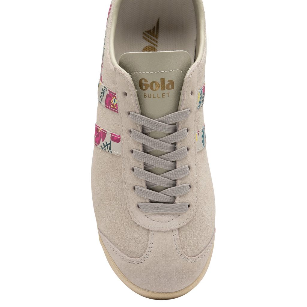 Gola Classics Bullet Floral Sneakers Fehér Hungary | QON-671829