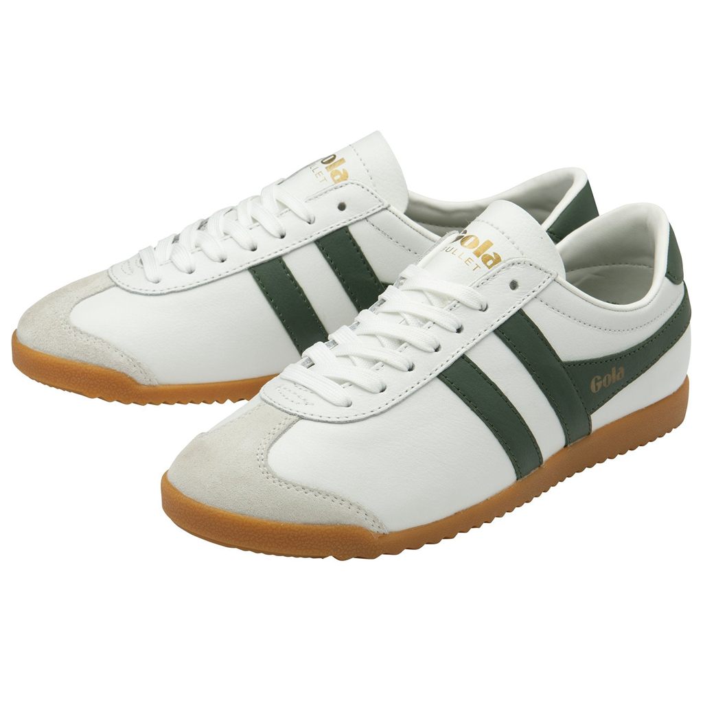 Gola Classics Bullet Leather Sneakers Fehér Hungary | XQH-893705