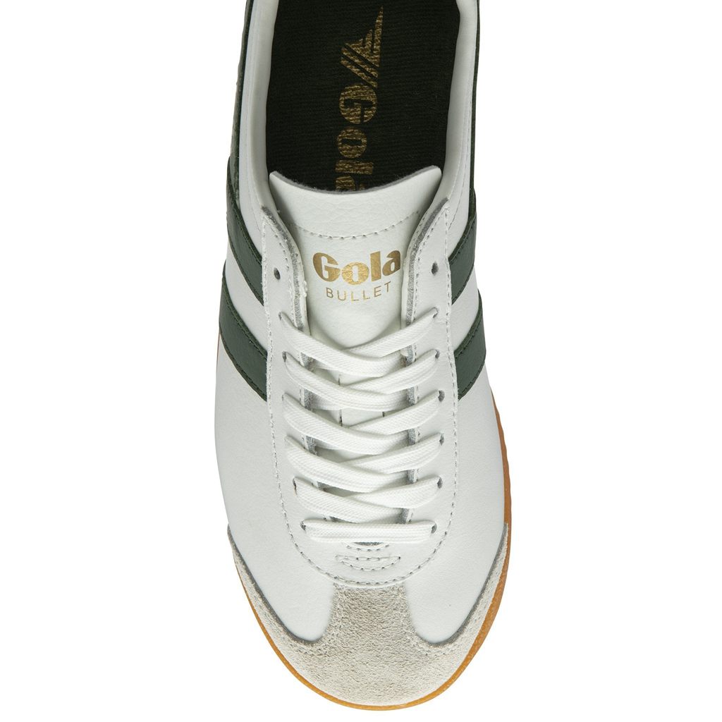 Gola Classics Bullet Leather Sneakers Fehér Hungary | XQH-893705