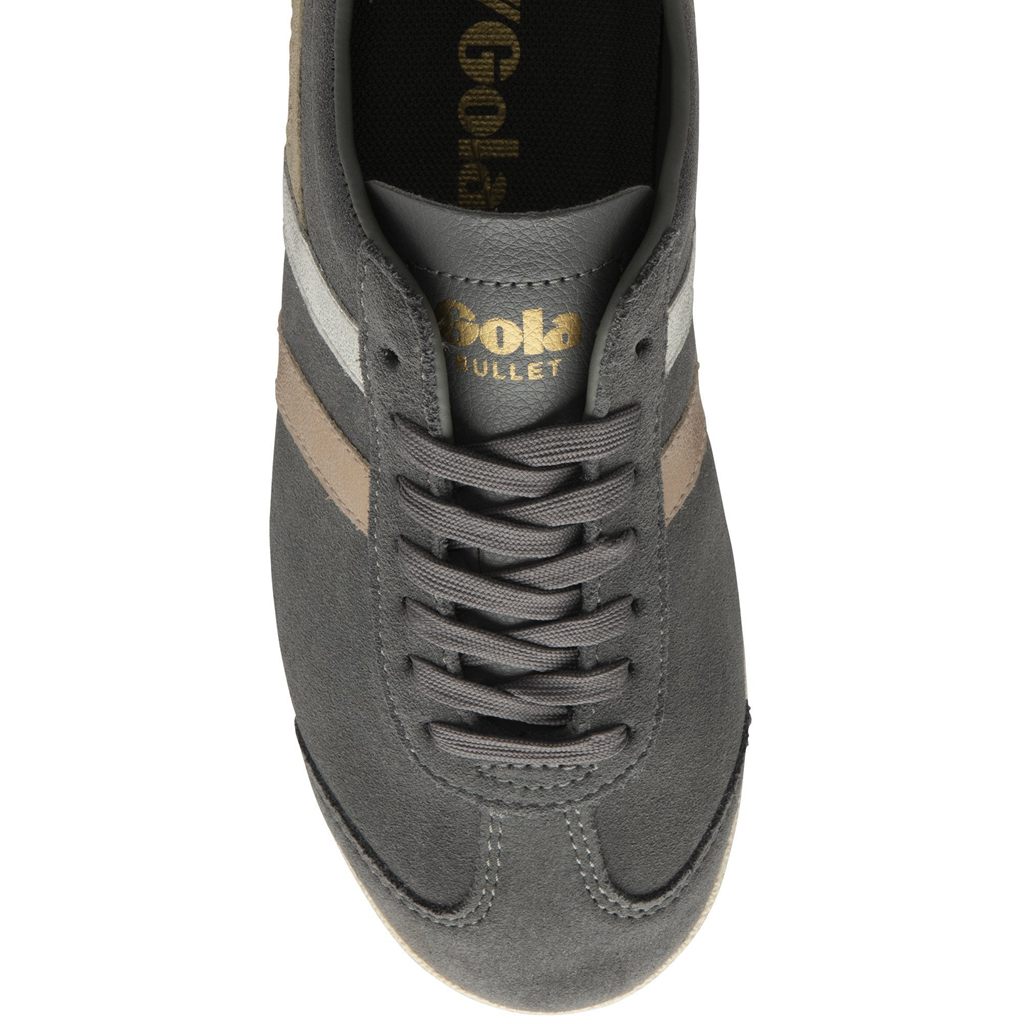 Gola Classics Bullet Mirror Trident Sneakers Titán Arany Hungary | HWX-872105