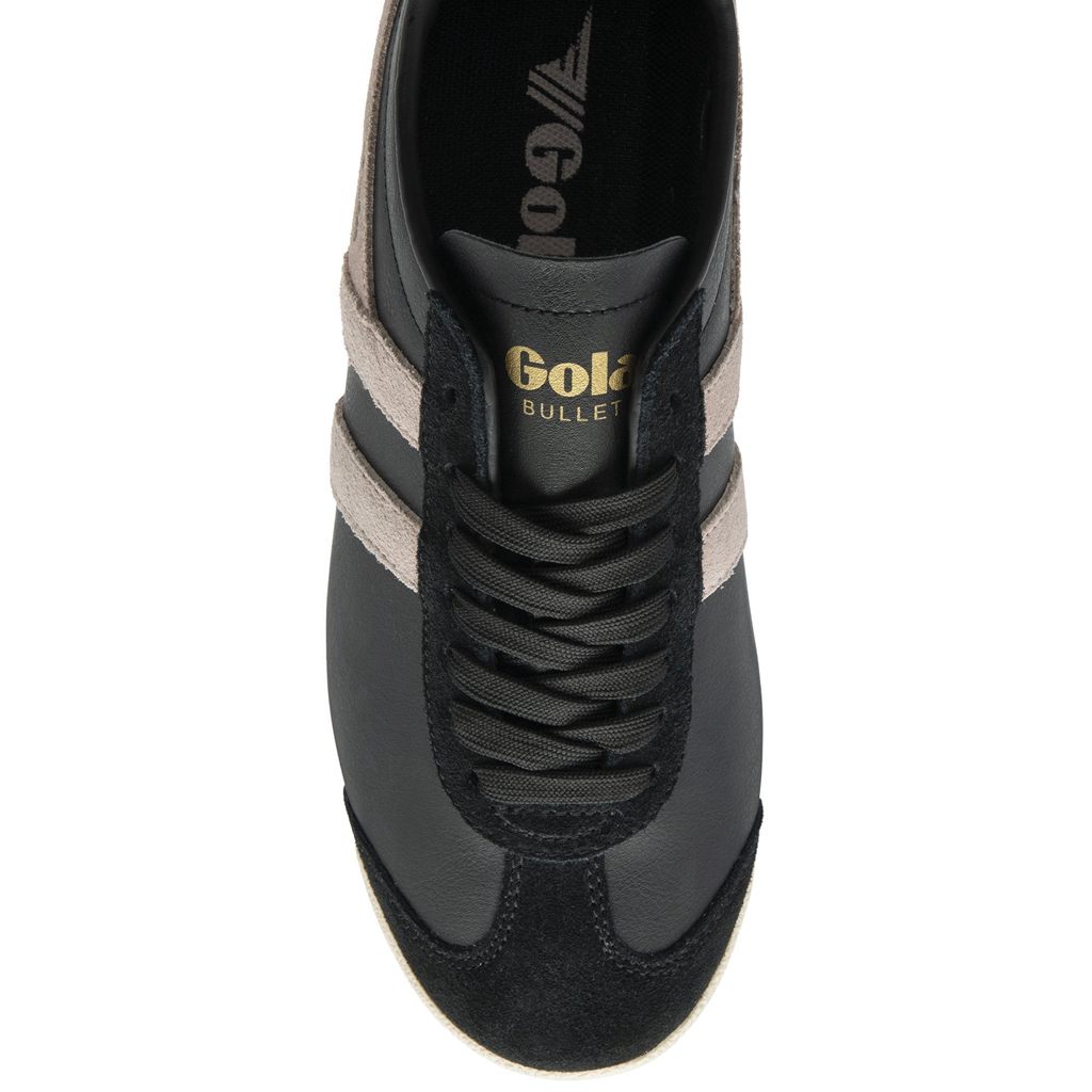 Gola Classics Bullet Pure Sneakers Fekete Rózsaszín Szürke Hungary | RCJ-351948