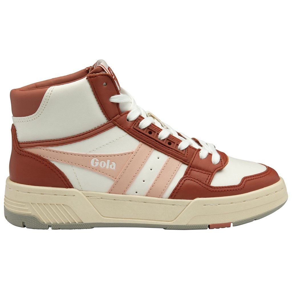 Gola Classics Challenge High Sneakers Fehér Narancssárga Rózsaszín Hungary | MLJ-602819