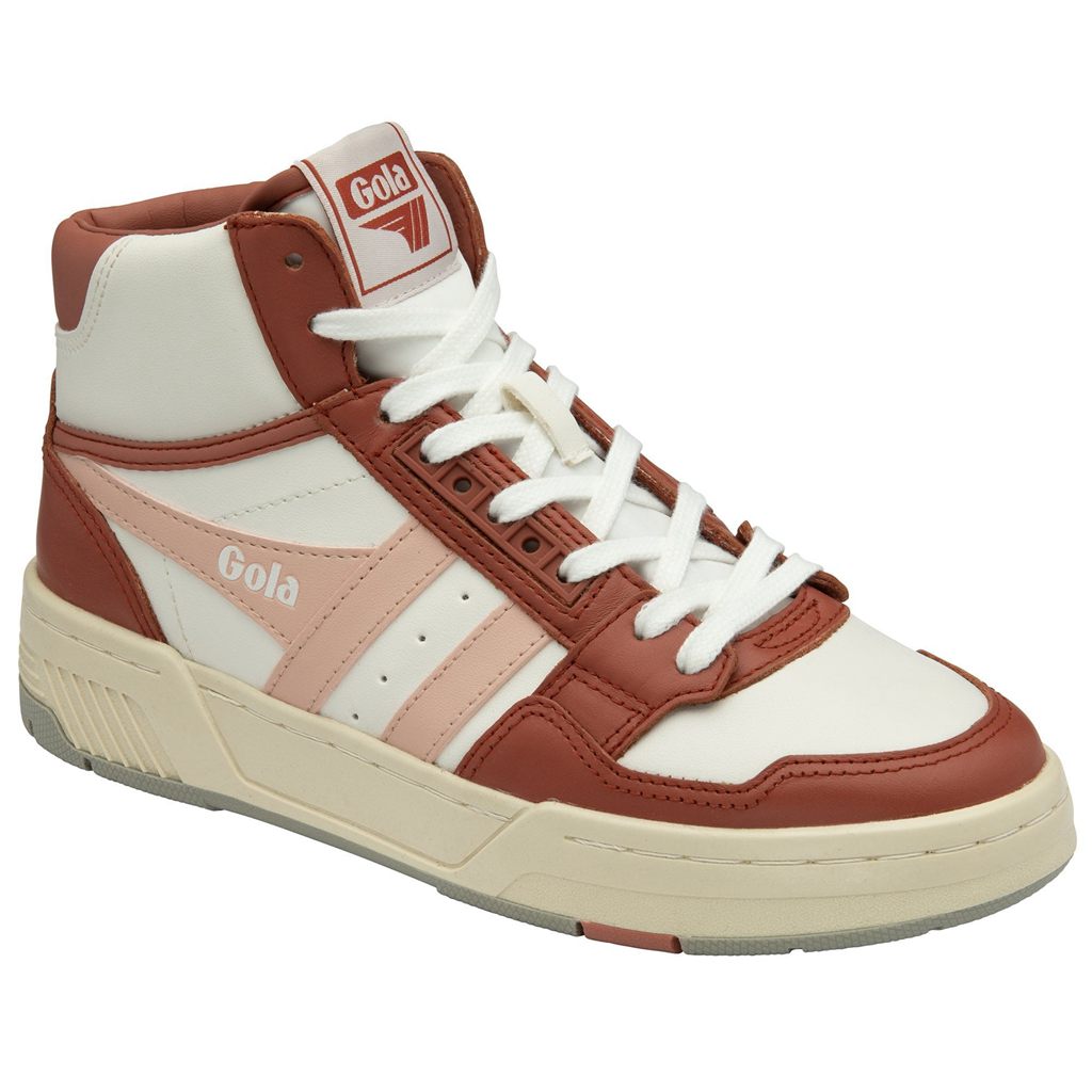 Gola Classics Challenge High Sneakers Fehér Narancssárga Rózsaszín Hungary | MLJ-602819