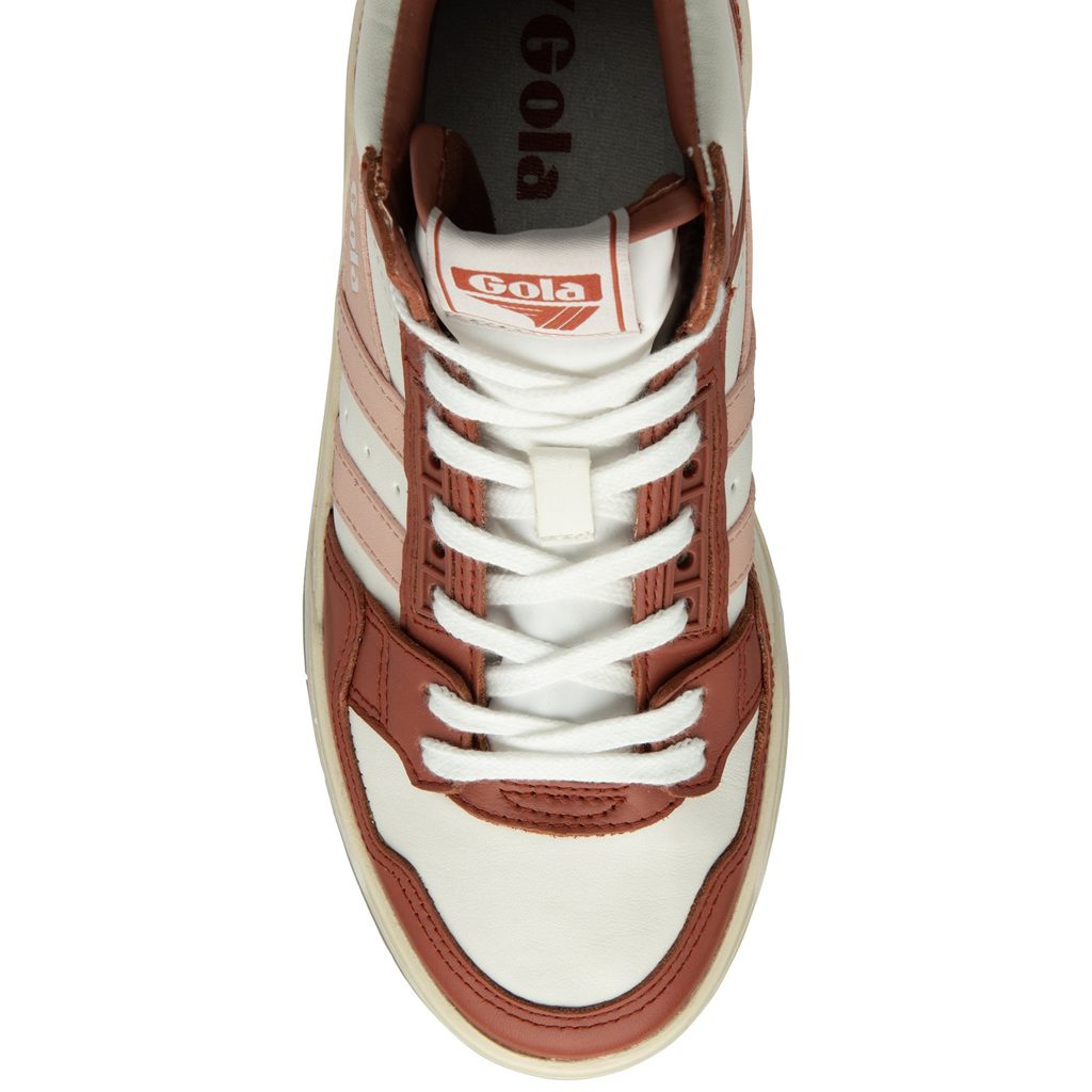 Gola Classics Challenge High Sneakers Fehér Narancssárga Rózsaszín Hungary | MLJ-602819