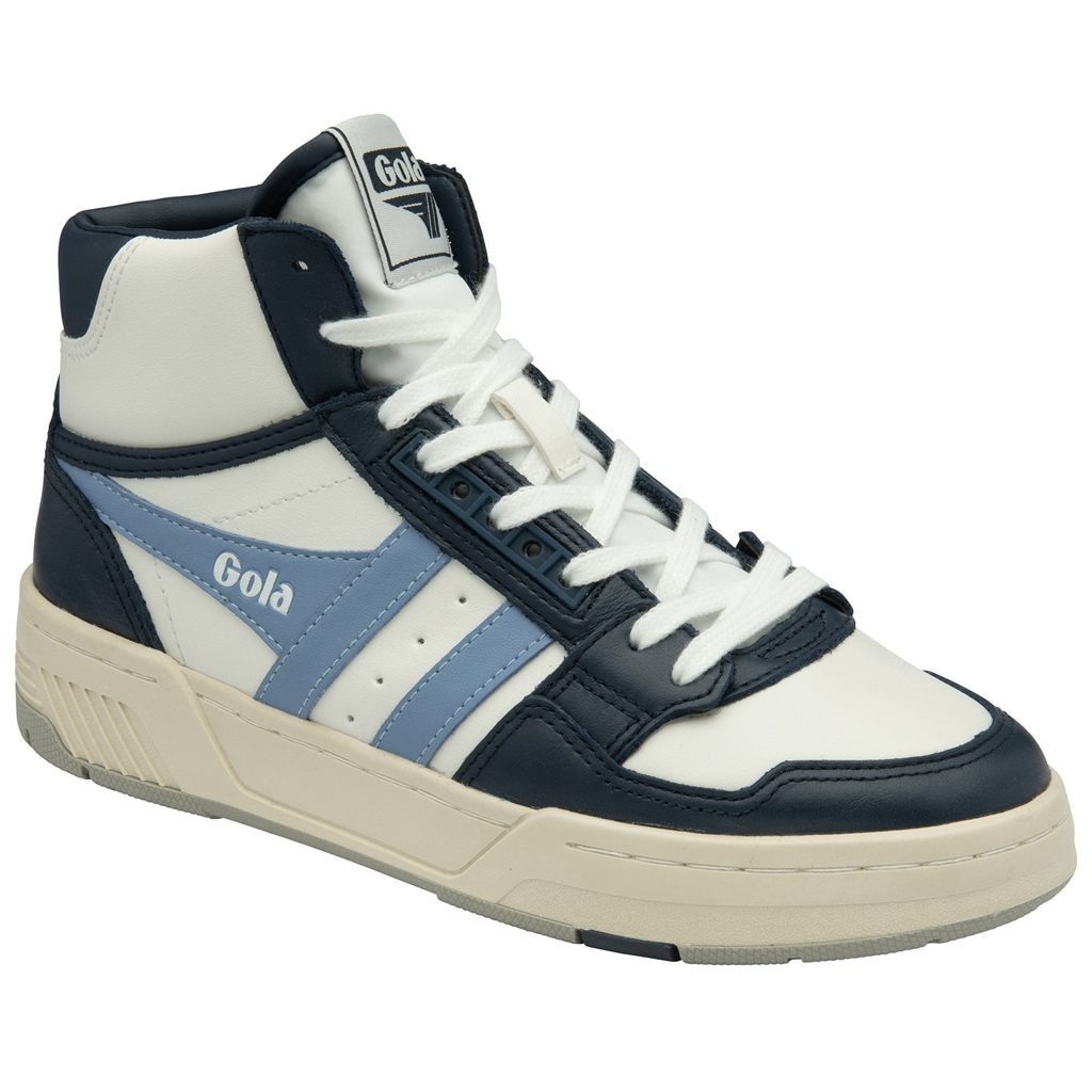 Gola Classics Challenge High Sneakers Fehér Sötétkék Kék Hungary | AKE-239601