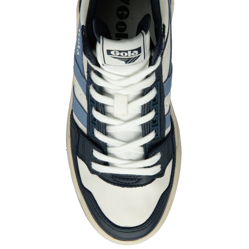 Gola Classics Challenge High Sneakers Fehér Sötétkék Kék Hungary | AKE-239601