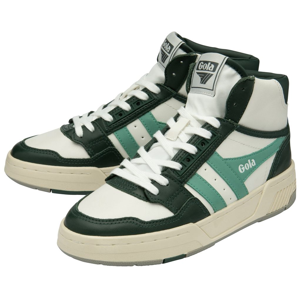 Gola Classics Challenge High Sneakers Fehér Zöld Hungary | LVP-027149