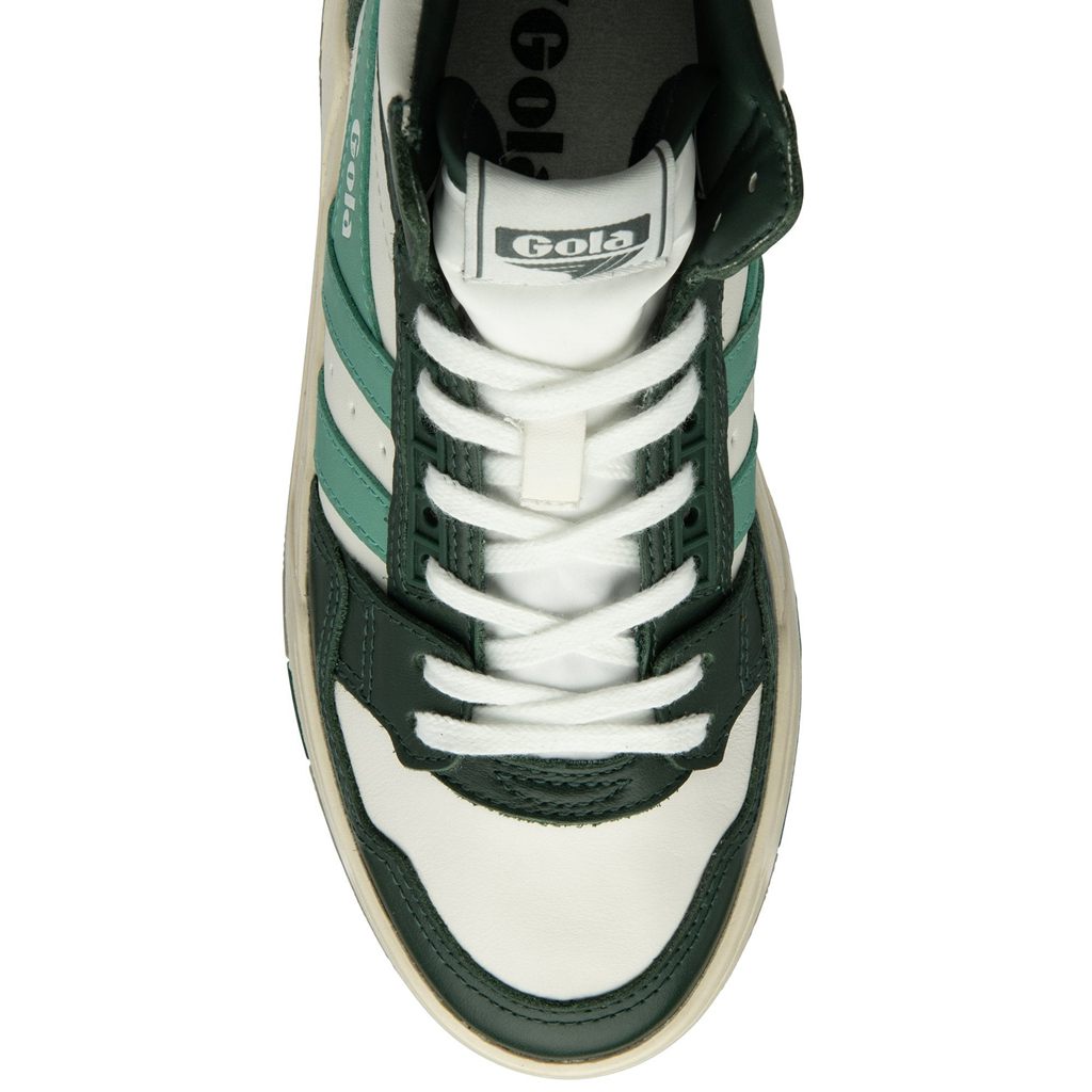 Gola Classics Challenge High Sneakers Fehér Zöld Hungary | LVP-027149