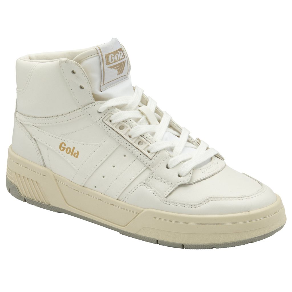Gola Classics Challenge High Sneakers Fehér Fehér Hungary | CAK-581623