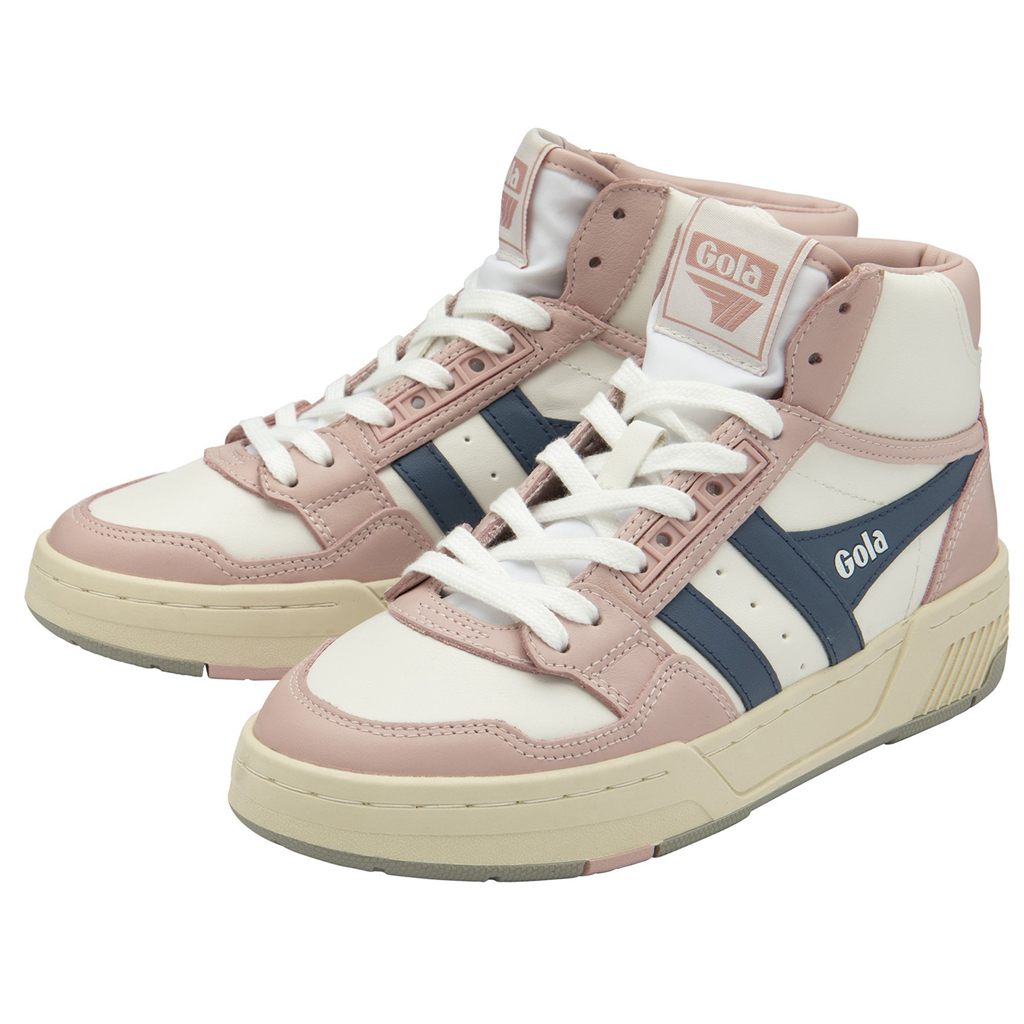 Gola Classics Challenge High Sneakers Fehér Rózsaszín Hungary | ZXI-156984