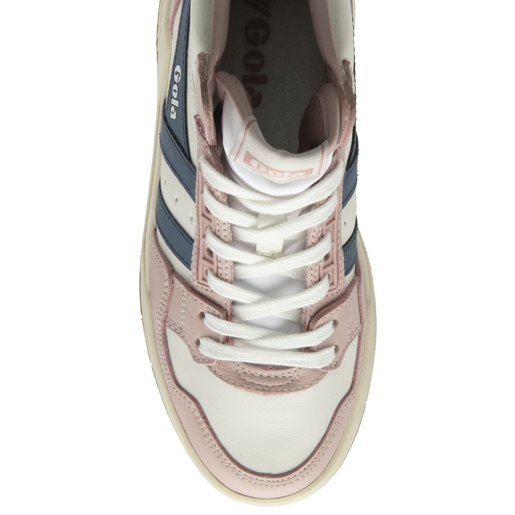 Gola Classics Challenge High Sneakers Fehér Rózsaszín Hungary | ZXI-156984